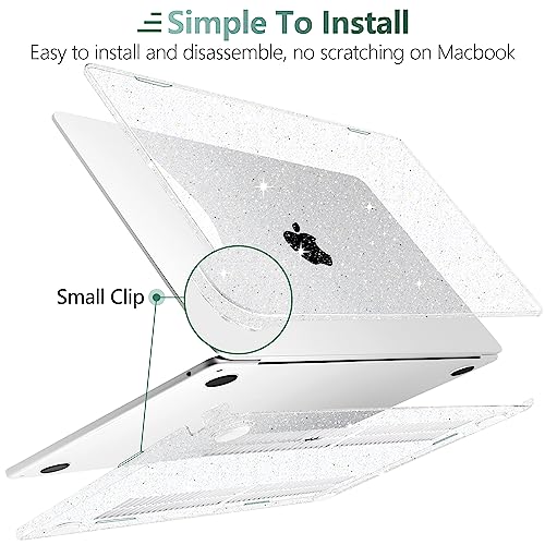 Funda MacBook Air 15 pulgadas A2941 protector rígido transparente M2 3
