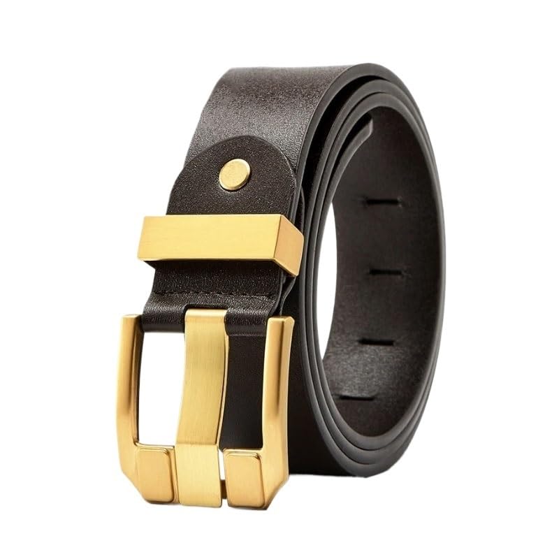 Versatile Casual Belt Jeans Mens Vintage Needle Buckle Leather