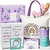 Aunt gifts from niece nephew aunt valentines day gifts for auntie gifts best aunt gifts aunt birthday gifts basket for auntie aunt mothers day gifts for auntie new aunt w tumbler canvas tote bag  urban country home decor