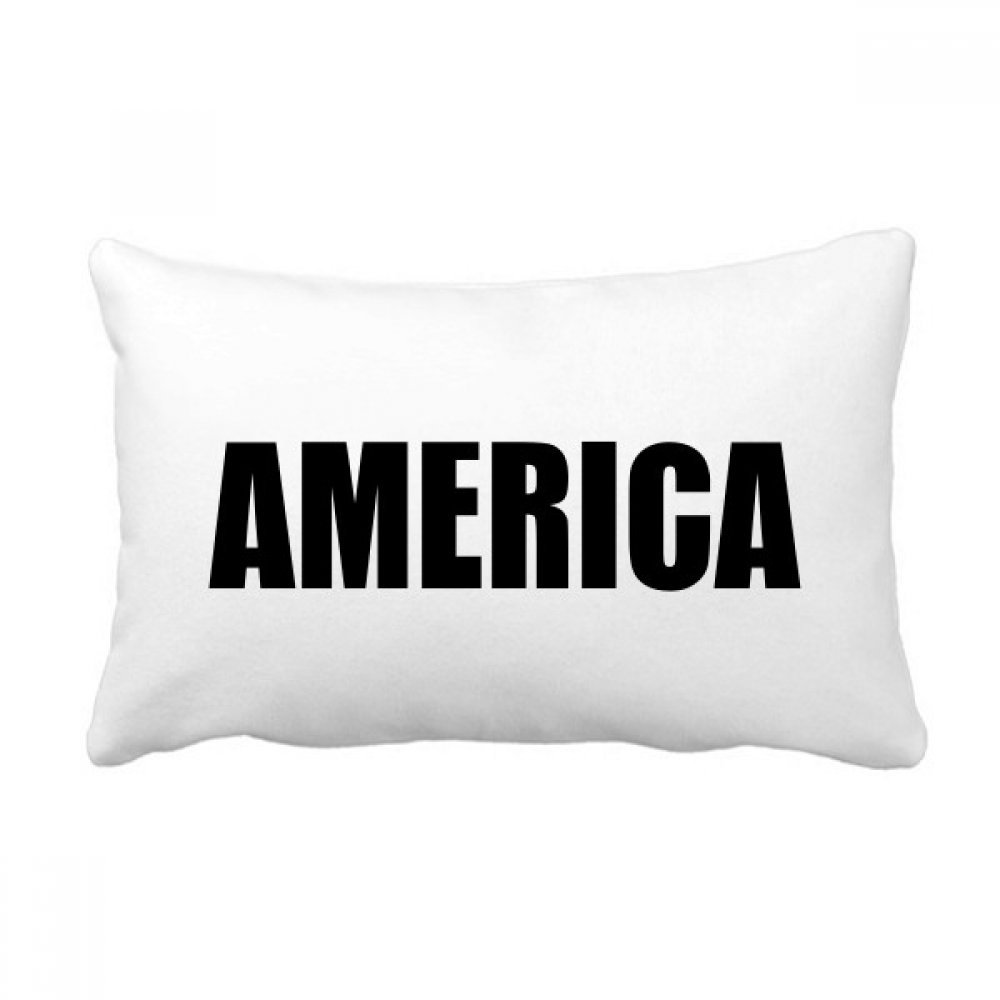 Coussin Amérique cadeau décoratif pour les passionnés de voyage