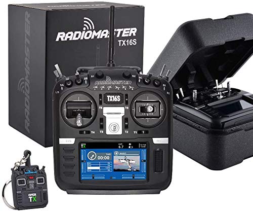 RadioMaster TX16S Hall Sensor Gimbals 2.4G 16CH Multi-Protocol RF System OpenTX Transmitter Remote Control for RC Drone (Hall Version Mode 2)