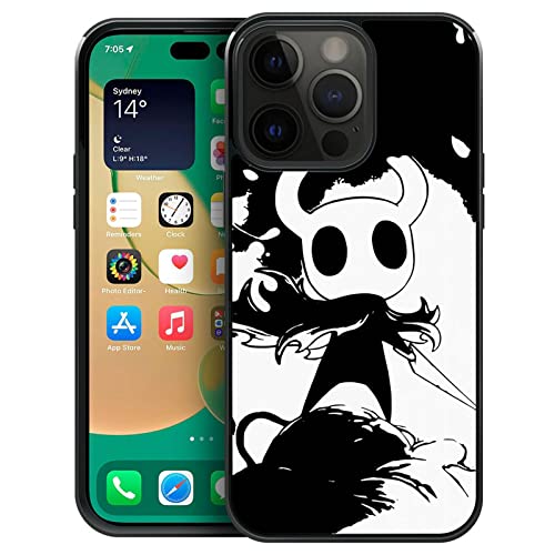 Goodsprout Compatible With Iphone 14 Case,Black And White Knight Pattern Protection Shockproof Soft Silicone Tpu Non-Slip Back For Apple Iphone 14 #TOP21