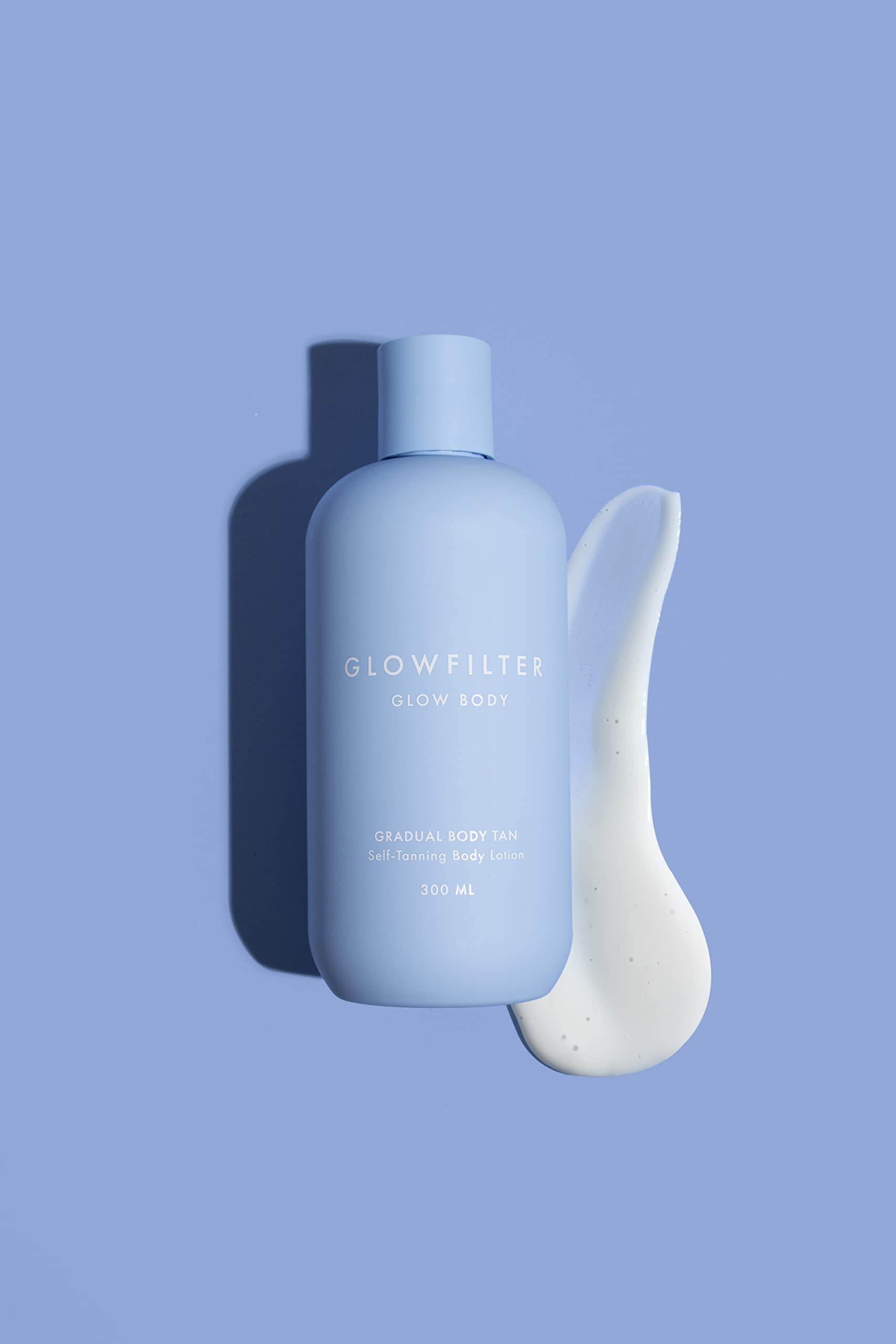 Krem nawilżający do ciała z masłem shea i zieloną herbatą dla stopniowej i naturalnej opalenizny - 300 ML, Gradual Body Tan - Glowfilter by Marta Lozano