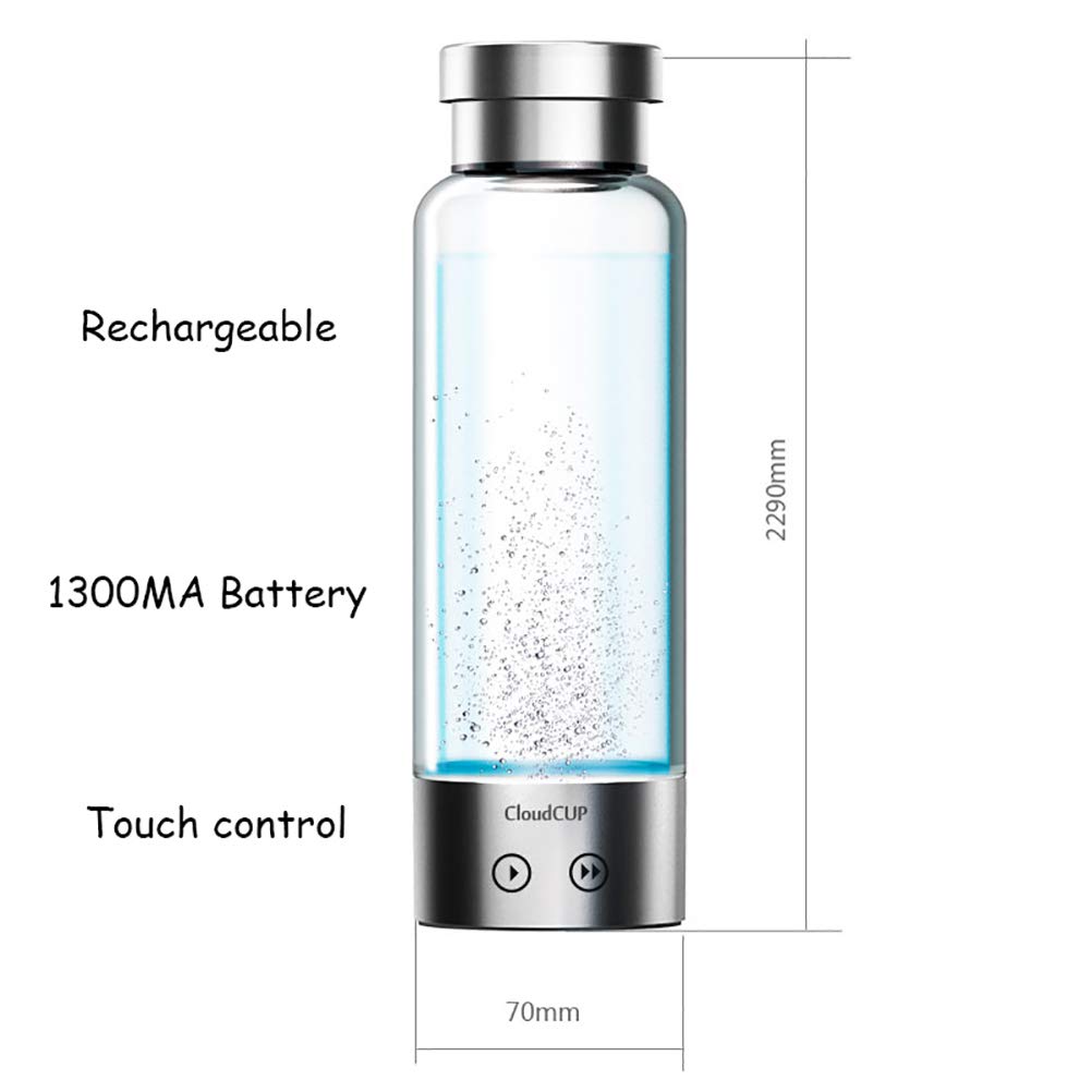 Botella Agua, máquina para fabricar Botellas Agua alcalina con hidrógeno, generador Agua con hidrógeno e ionizador con tecnología SPE y PEM, Membrana importada Que Produce un Contenido hidrógeno ha