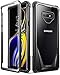 Galaxy Note 9 Case, Poetic Guardian [Scratch Resistant Back] [360 Degree Protection] Full-Body Rugged Clear Hybrid Bumper Case with Built-in-Screen Protector for Samsung Galaxy Note 9 Black