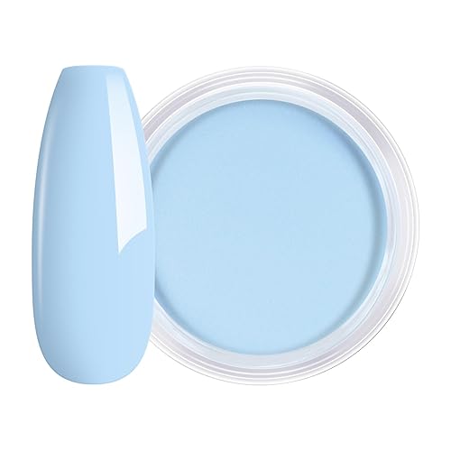 Vista 62 de AILLSA Polvo de inmersión transparente, colores de uñas francesas de cristal transparente, polvo de construcción, no necesita lámpara, manicura