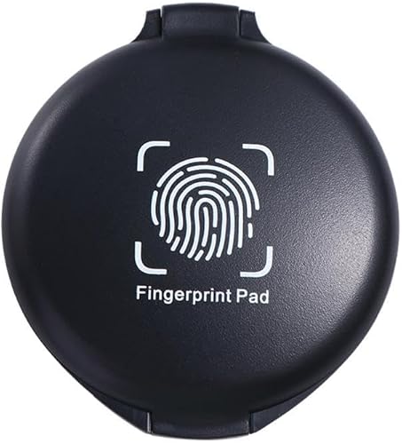 Miniatura 7 de 3 almohadillas de tinta de huellas dactilares, almohadilla portátil de 3 colores para sellos de huellas dactilares, almohadilla de tinta de huellas