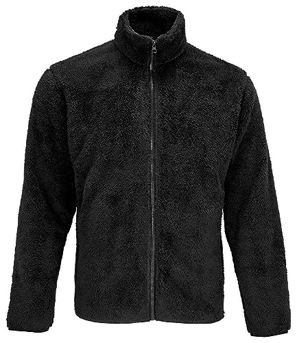 Chaqueta Unisexo Pinzón Esponjoso COOZO Negro L abrigo acolchado casual de otoño