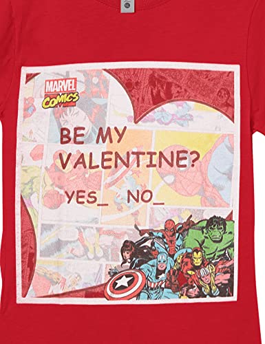 T-shirt Marvel fille rouge taille L idéal comme cadeau de Saint-Valentin - 2