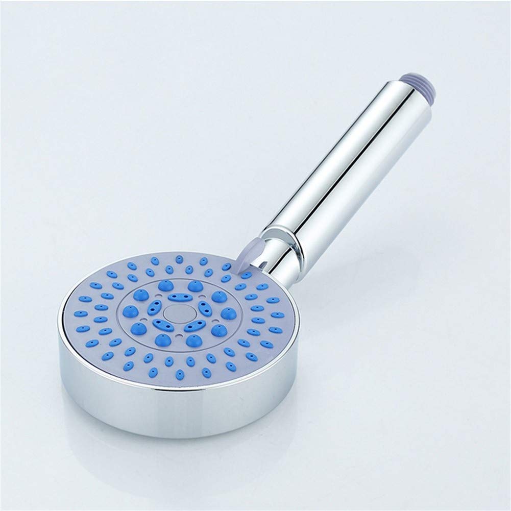 Alcachofa de ducha de mano ajustable de alta presión con soporte de manguera de 1,5 m y 5 modos de pulverización, cabezal de ducha de baño antical, ahorro de agua, para una experiencia de spa