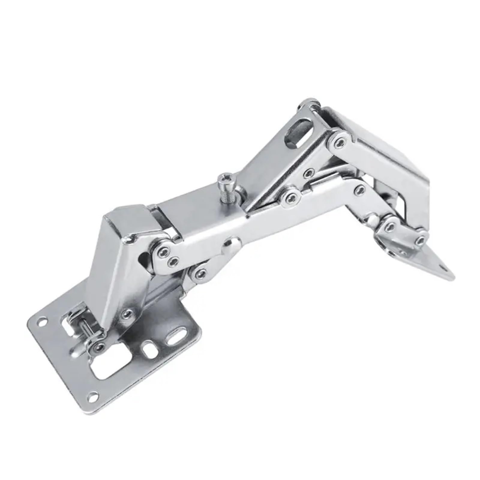 Charnière hydraulique en acier au carbone robuste pour panneau de porte de dressing haut de gamme