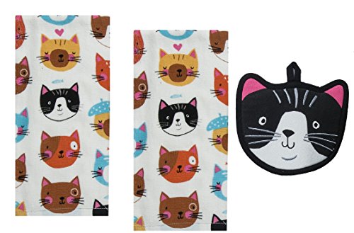 Crazy Cats Kitchen Towels