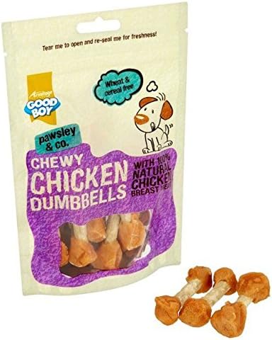 Good Boy Chewy Chicken Dumbbells 100g (Pack of 4)