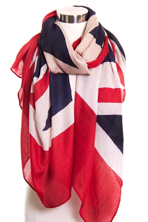 ScarvesMe Fashion Women Lightweight British Flag England Oversized Scarf4