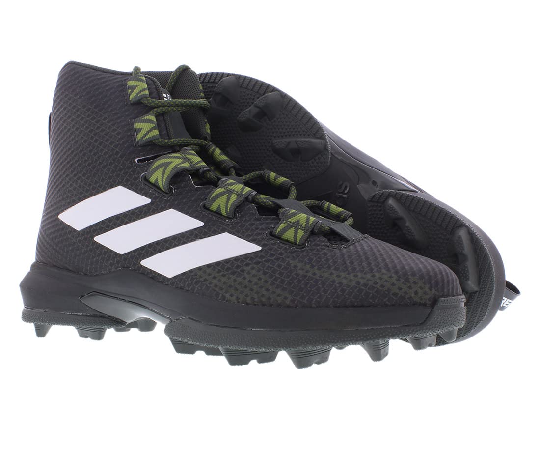 adidas Sm Freak Torsion High Mens Shoes Size 18, Color: Black/White/Green