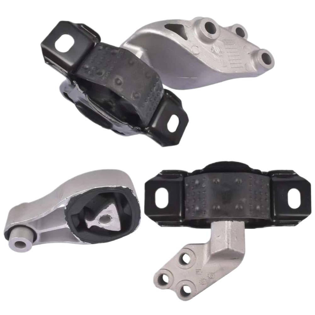 Rcgtnnesa Onecolor Engine Motor And Transmission Mounts Set Of 3 Compatible With Fortwo 451 1.0L L3 2008 2015