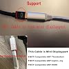 Jasput USB C to Mini DisplayPort Adapter,USB-C to Mini Displayport 4K@60Hz & Nylon Compatible with MacBook Pro 2016-2023/Air,ChromeBook