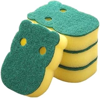 Wipe Housework Cleaning Dish Cloth Rag Dishwashing Sponge Scouring Sponge Scouring 1pcs Pad Pad