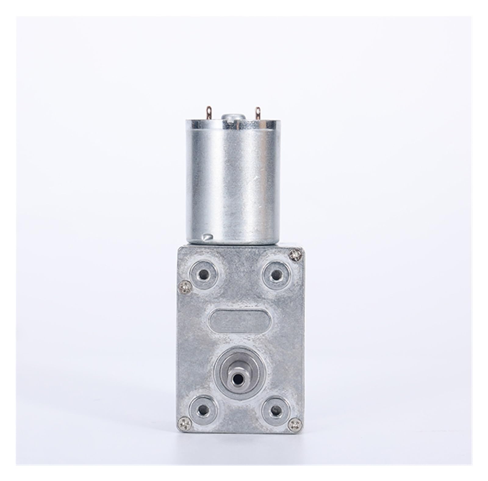 Motor de Doble Eje Salida JGY-370, 6 V, 12, 24, con autobloqueo, Rueda Dentada Potente, Motor CC escobillas Reductoras(12v,90 RPM)