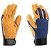 Produktbild Premium Luxus Arbeitshandschuhe, perfekt für Mechaniker, Montage, allgemeine Arbeiten, Verlad, Lager, Gartenarbeit, Transport, Motorradhandschuhe, Verpackungs, Hausarbeits, Hobby (1 Paar, 10)