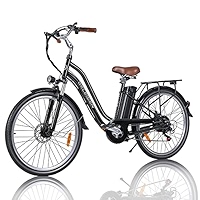 Electric Bikes for Adults, 1000W Peak Electric City Cruiser 40KMH