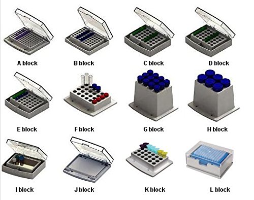 Laboratorio GOWE dispositivos termostático termo agitador incubadora MSC-100 con bloque B 54 x 0,5 ml 0-100C