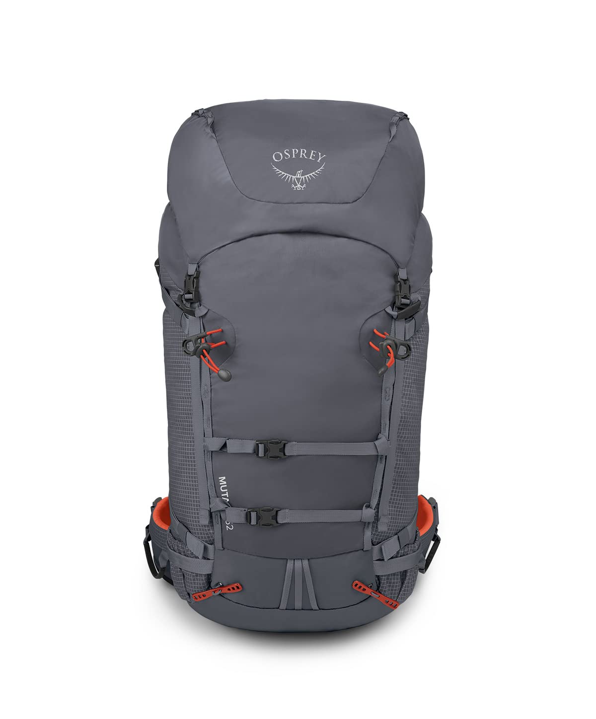 Osprey Mutant 52L Climbing and Mountaineering Unisex Backpack, Tungsten Grey, M/L