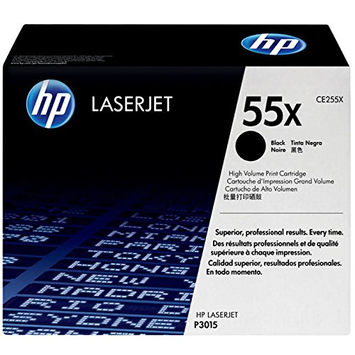 Toner d'origine HP CE255X noir pour imprimante LaserJet P3015DN 12500 pages