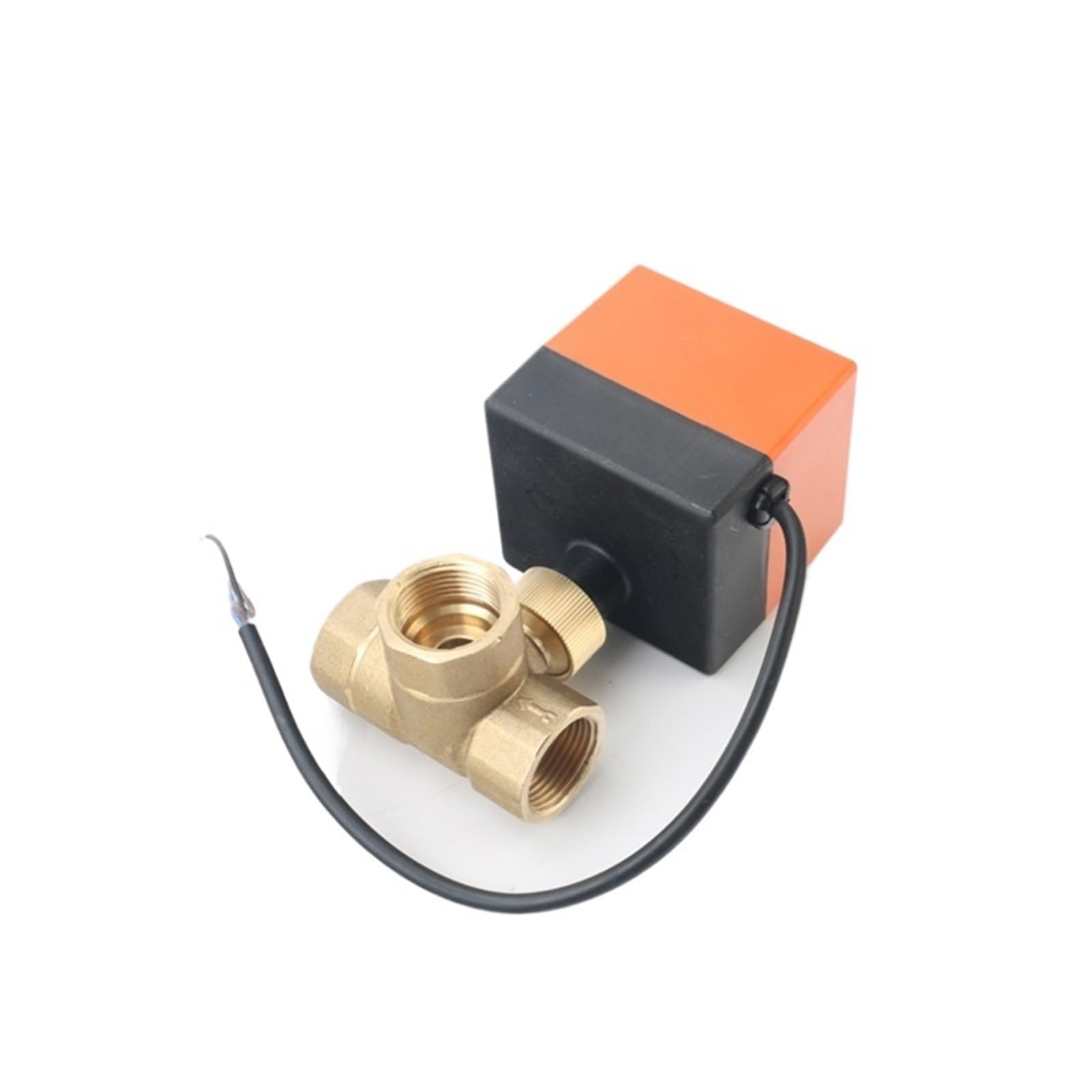 Vanne motorisée 3 voies 1/2 Laiton T 12VDC pour contrôle fluide