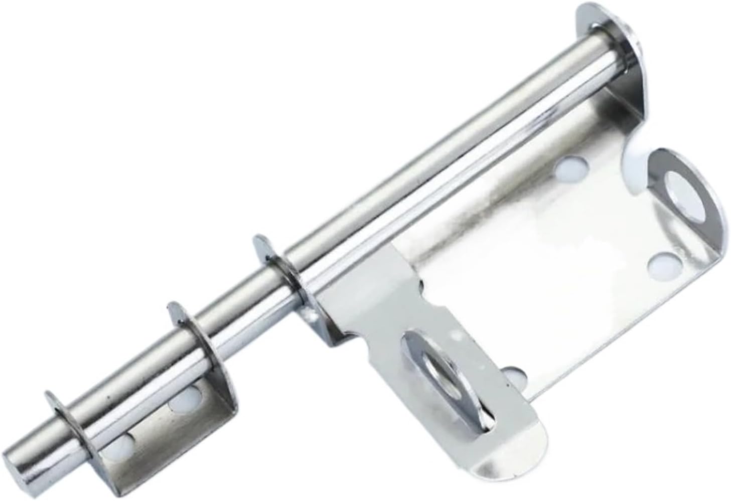 1 Set Solid Sliding Bolts Latch Hasp Stainless Steel Door Home Hardware Gate Safety Toilet Lock(A2)