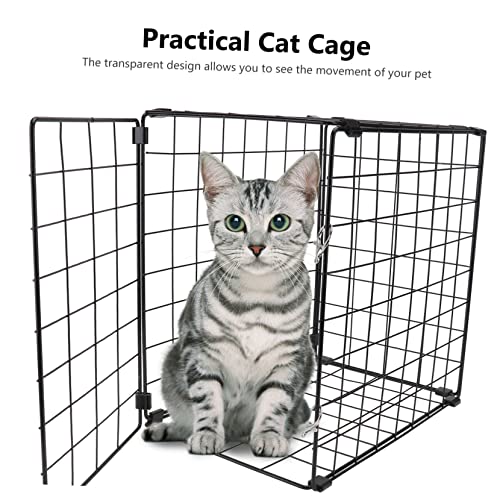 FRCOLOR Gaiola Dobrável Para Gatos 2 Peças Gaiola Para Cães Médios Para Cães Médios Habitat De Anima