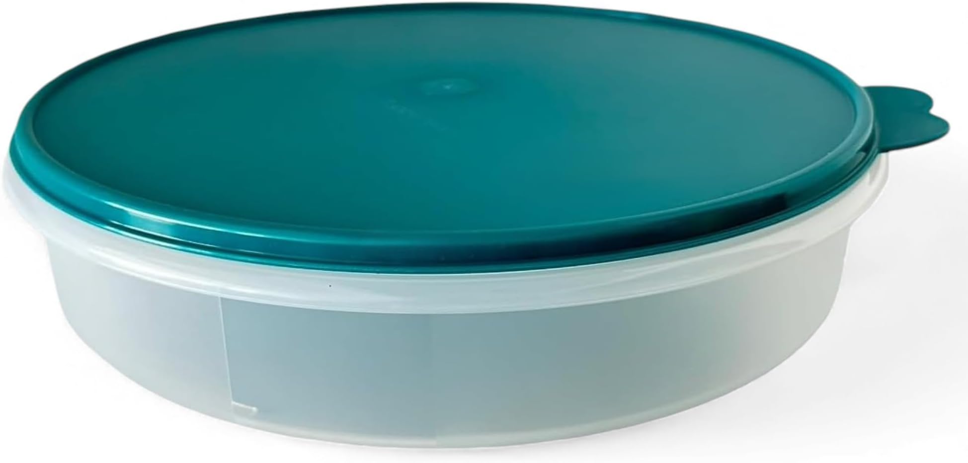 12" Round Pie Keeper Taker/Cake Server/Cupcake Courier/Cookie Storage Container with Mysterious Green Seal