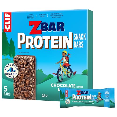 Zbar Protein Chocolate Mint Crispy Bars, 5 Pack