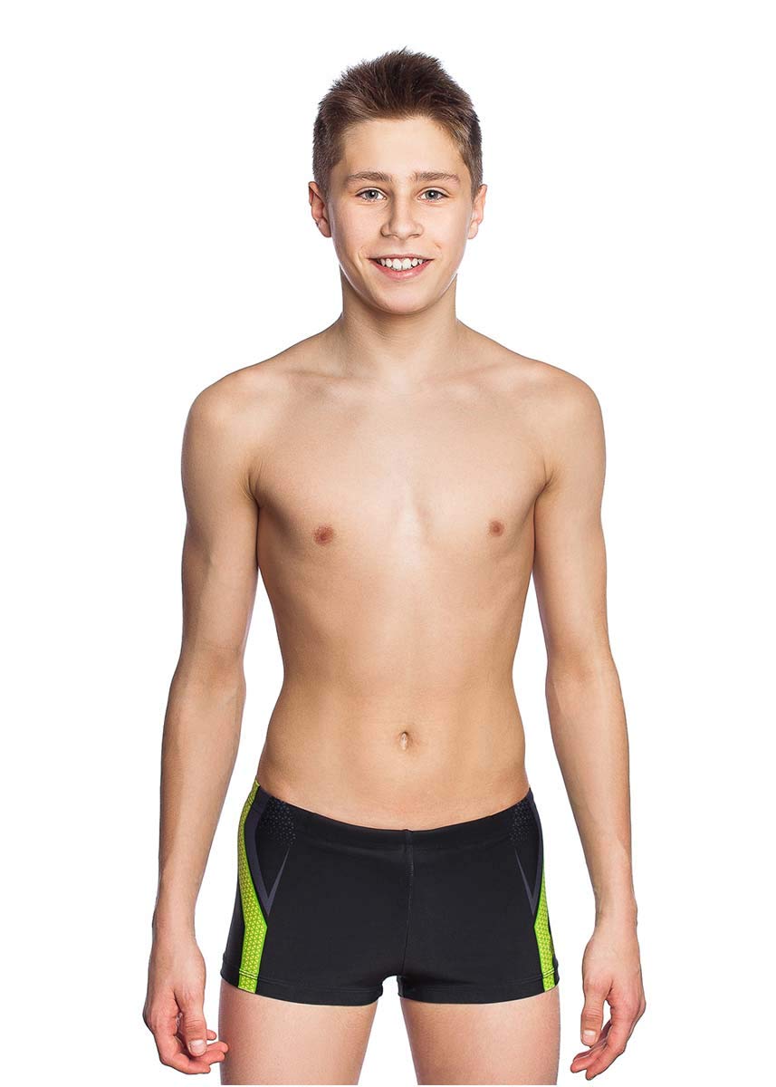 Short de bain pour garçon Mad Wave Brave jaune taille 32 - 2