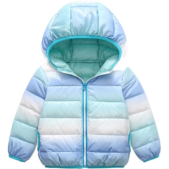 Hopscotch Boys Nylon and Fibber Full Sleeves Solid Jacket in Light Blue Color