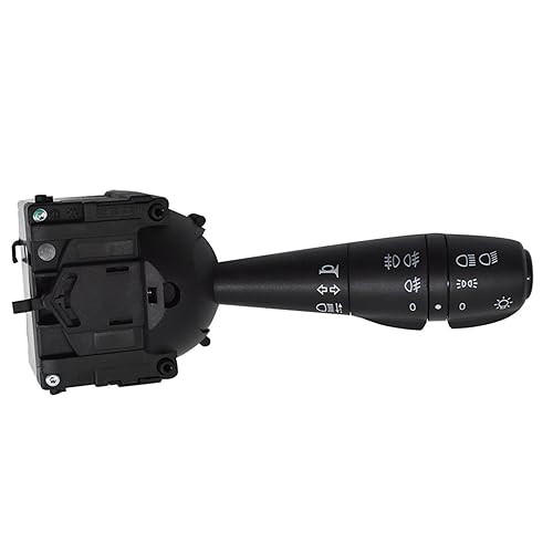 Miniatura 4 de Interruptor de dirección de automóvil, luz de control de columna de dirección de automóvil, limpiaparabrisas y bloqueo del volante de repuesto para