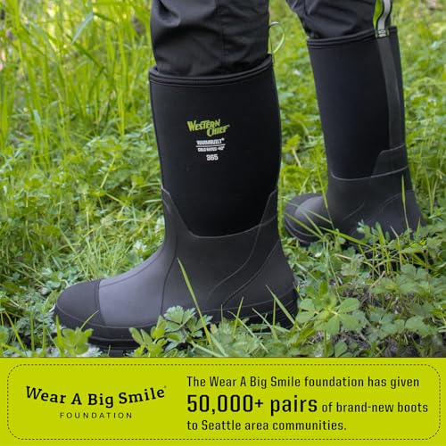 Image of Western Chief Unisex 365 Neoprene Cold Weather Boots for Men and Women | Waterproof rubber with insulated lining, anti-slip outsole, comfort insole, ankle, mid and tall snow boot for outdoor wear