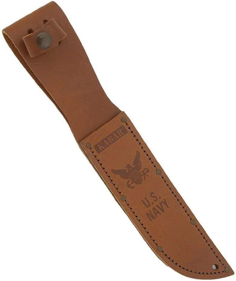 Full-size Brown Leather USN Sheath