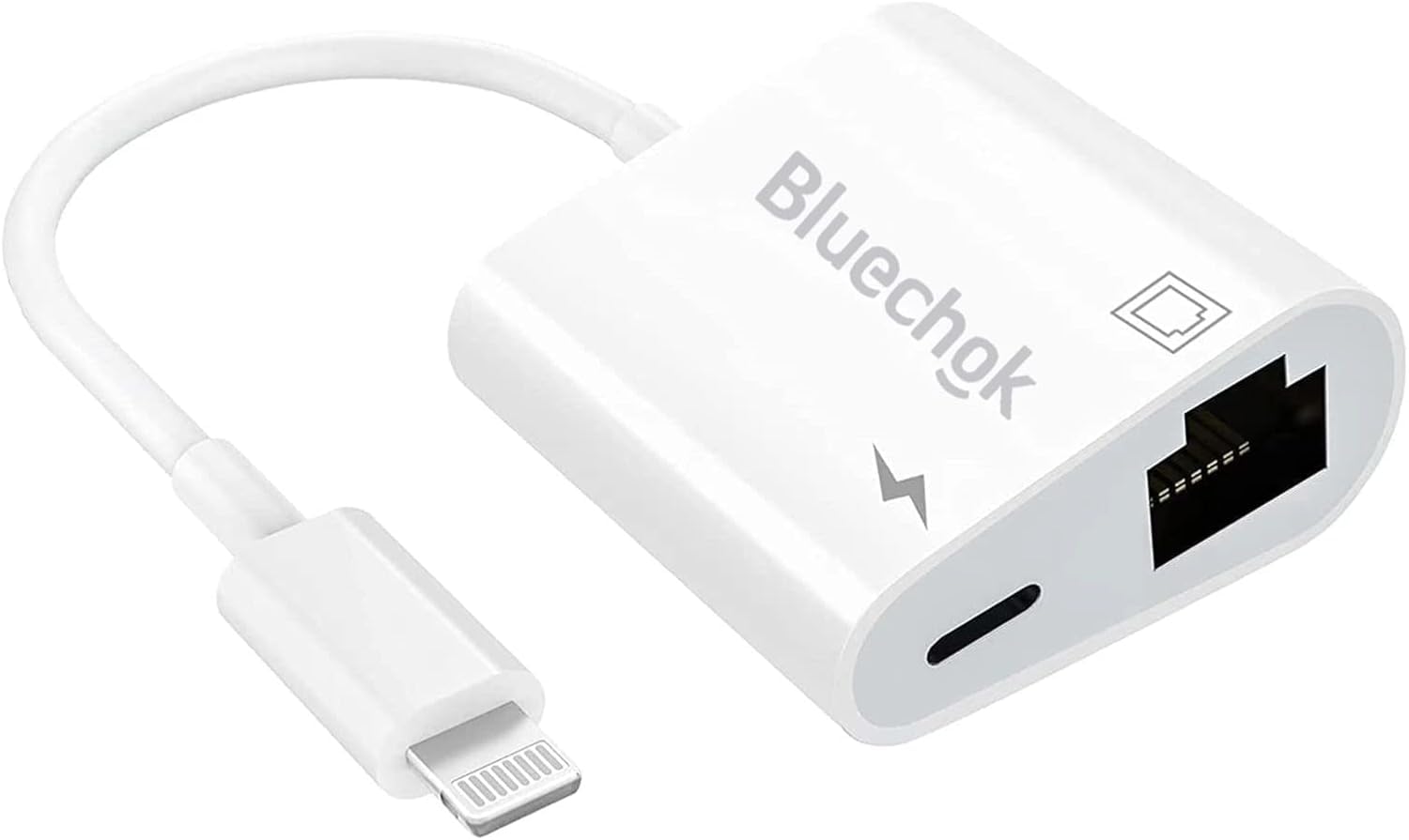 RJ45 Ethernet LAN Network Adapter for Phone/Pad, Phone Ethernet Adapter, 3.3ft/1m Cable, 10/100Mbps High Speed, System Required iOS 10.0 or Up[Black]-image-15