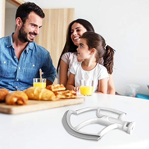 AIZARA 6 Quart Kitchenaid Mixer Attachments for KitchenAid 6 QT Bowl-Lift Stand Mixer, Flat Beater Flex Edge Beater for Kitchenaid Mixer 6 qt, Bowl Scraper Blade Paddle, Kitchenaid Mixer Accessory
