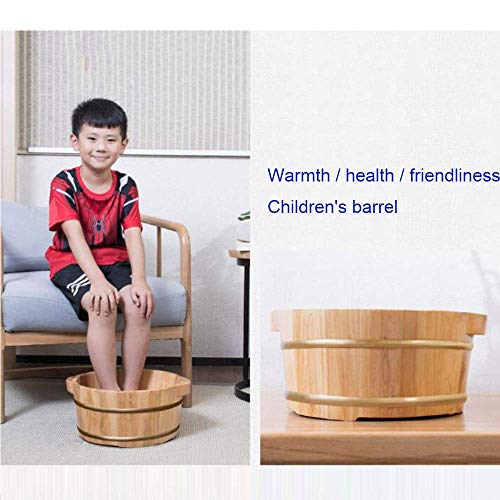 Spa de pies de madera para uso doméstico 34cm miniatura 3