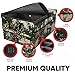 FORTEM Car Trunk Organizer, Collapsible Multi Compartment SUV Organizer, Foldable Storage for Car Accessories for Women Men, 600D Oxford, Non Slip Bottom, Securing Straps, Soft Cover (65L)