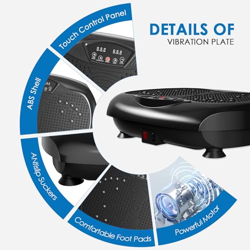 Natini Vibration Plate in Use for Full Body Workout