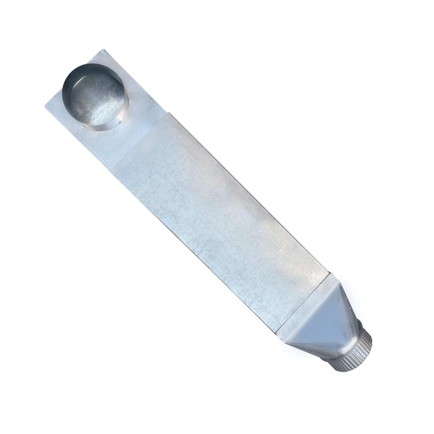 UD48S 4" Dryer Vent Space Saver Aluminun Venting Duct 90 Inlet ?Straight Outlet dryer vent elbow for Dundas Jafine 28in To 45 in.Adjustable Space Saver Aluminum Dryer Vent Duct w/Straight Outlet