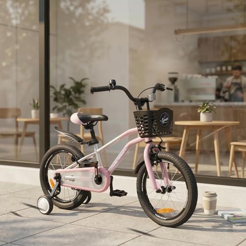 Image of ACEGER Kids Bike for Ages 2-12 Years Old Boys Girls and Toddler, 12 14 16 18 Inch Children Bicycle with Training Wheels, 20 Inch Bike with Kickstand, Multiple Colors.