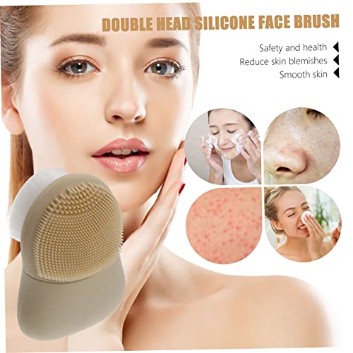 FRCOLOR Escova Facial De Silicone Esfoliante Facial De Limpeza Esfoliante Manual Escova De Limpeza F
