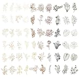 LELE LIFE 60 Stück Decoupage-Papier, 6 Themen DIY Vintage Spitzenpapier zum Basteln, ausgehöhlte Blumenpapiere für Scrapbooking, Kartenherstellung, Junk Bullet Journaling Supplies