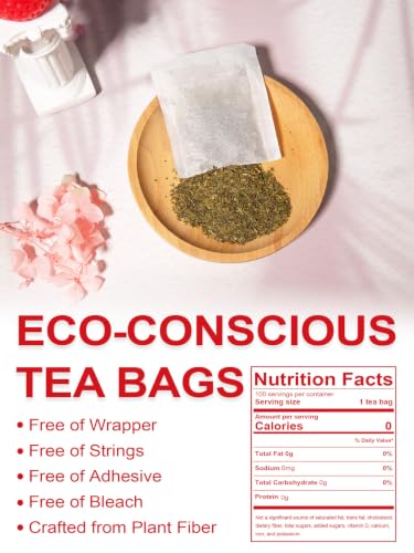 Image of TeeLux Pomegranate Raspberry Strawberry Green Tea Bags, Crisp Taste, 100 ct