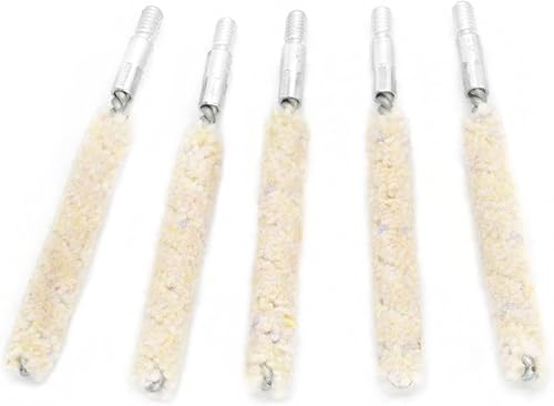 Miniatura 5 de Motanar Paquete de 10 cepillos de perforaciónkit de hisopos cepillos de limpieza para pistola 25 Cal