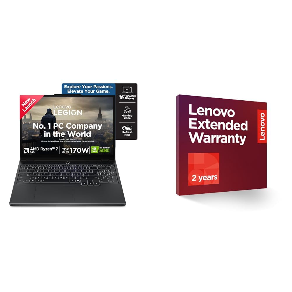 Lenovo Legion 5 2025 AMD Ryzen 7 260 | NVIDIA RTX 5060 8GB (16GB RAM/1TB SSD/WUXGA IPS/165Hz/15(39.6cm)/Windows 11/Office 2024 2 Year Onsite Warranty + Accidental Damage Protection-image-26